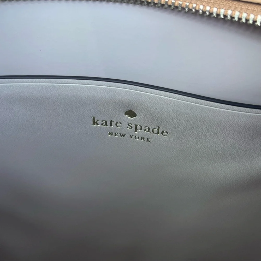 Kate Spade Large Classic Saddle Brown Cara Tote - Picture 8 of 10